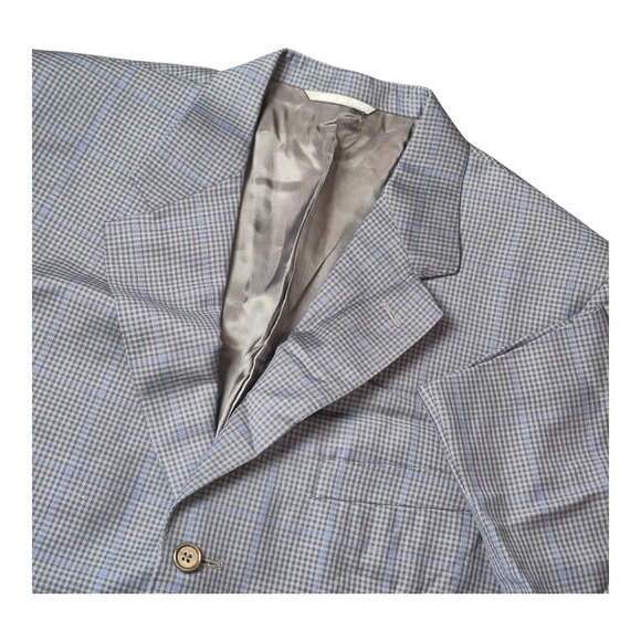 Canali Blue Wool Sport Coat Blazer Made in Italy Men's 52R (US 42R)‎ - Picture 1 of 10